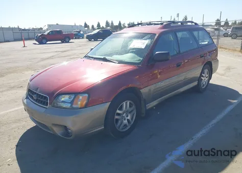 2004 Subaru Outback z USA, uszkodzony, nr VIN 4S3BH675147646764